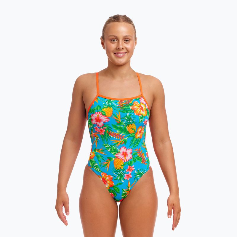 Дамски бански костюм от една част Funkita Strength One Piece blue hawaii 2