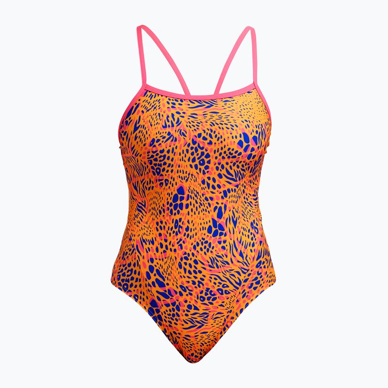 Дамски бански костюм от една част Funkita Single Strap One Piece hide pride