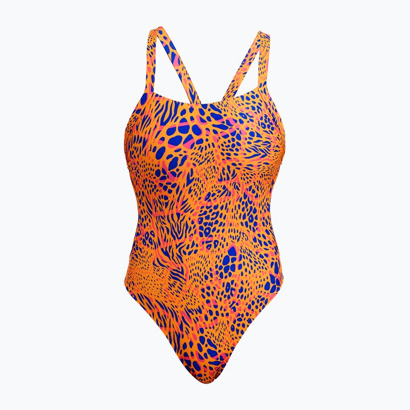 Дамски бански костюм от една част Funkita Brace Free One Piece hide pride