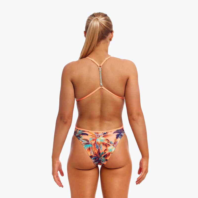 Дамски бански костюм от една част Funkita Twisted One Piece sand storm 3