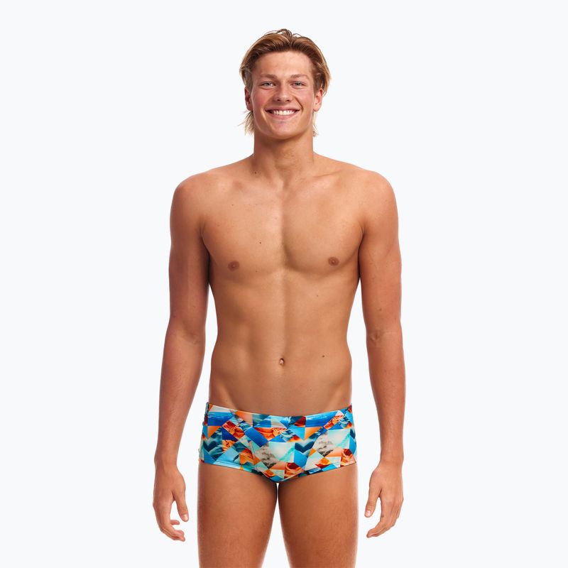 Мъжки боксерки за плуване Funky Trunks Classic Trunks smashed wave 2