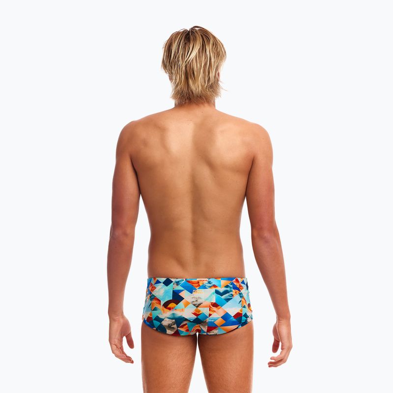 Мъжки боксерки за плуване Funky Trunks Classic Trunks smashed wave 3