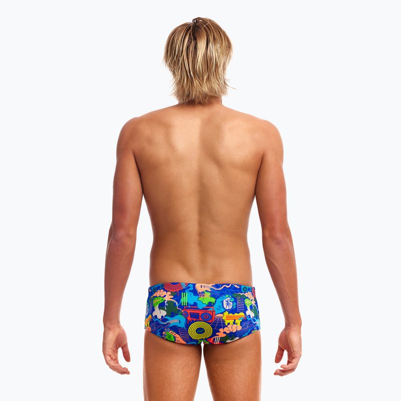 Мъжки боксерки за плуване Funky Trunks Sidewinder Trunks Blues baby 3