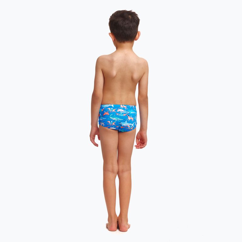 Детски боксерки за плуване Funky Trunks Printed Trunks fin swimming 3