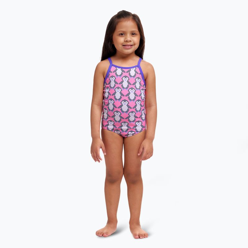 Детски бански костюм от една част Funkita Printed One Piece pixi pengi 2