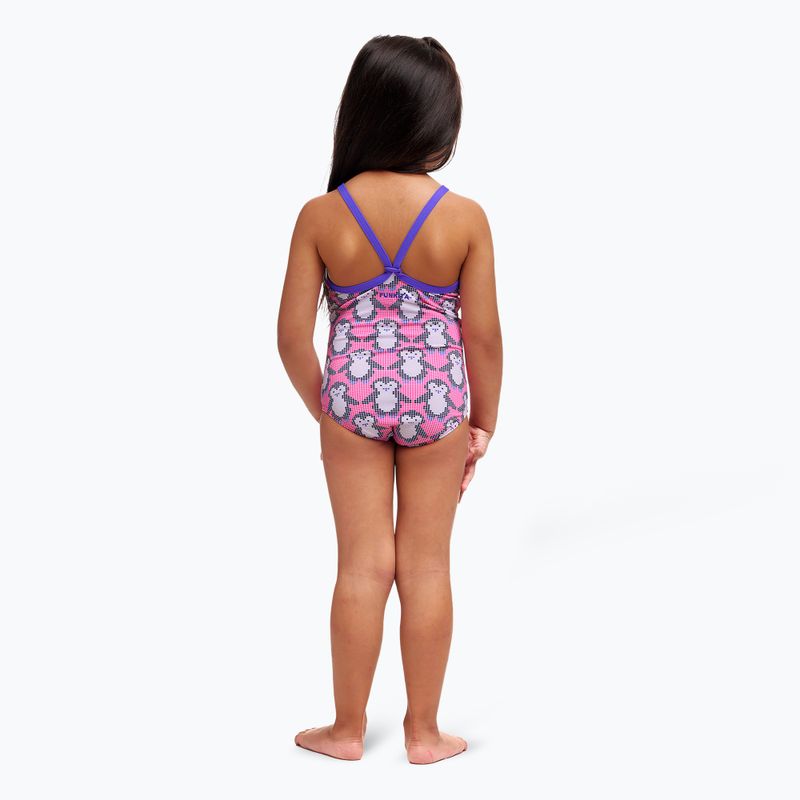 Детски бански костюм от една част Funkita Printed One Piece pixi pengi 3