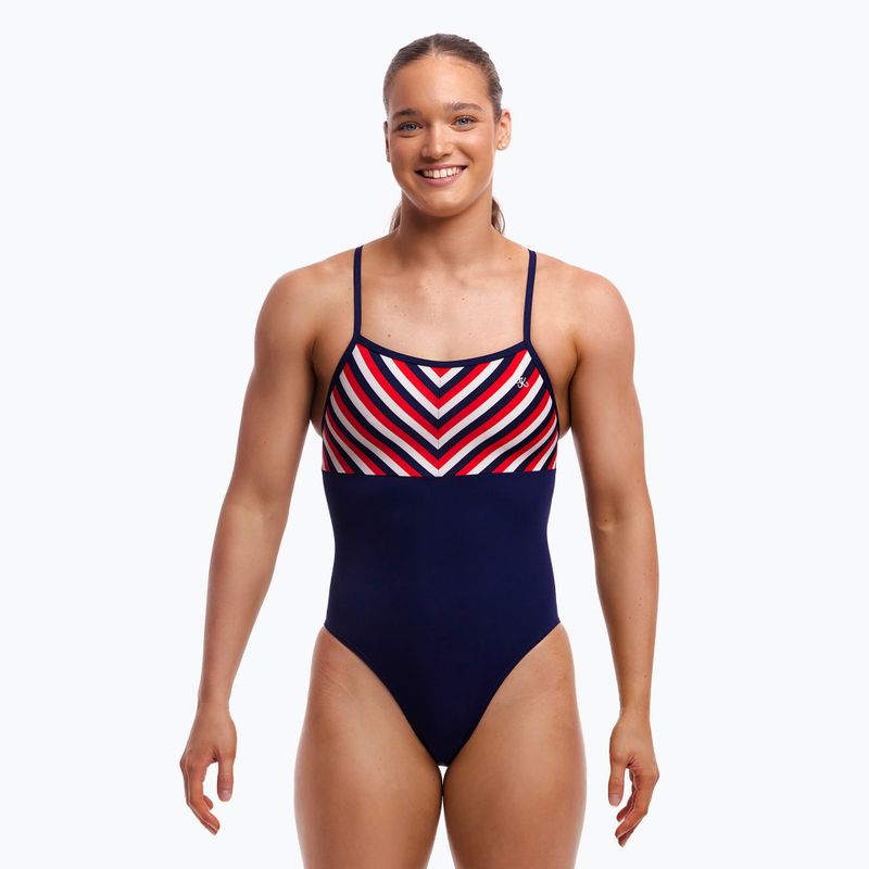 Дамски бански костюм от една част Funkita Single Strength One Piece riviera 2