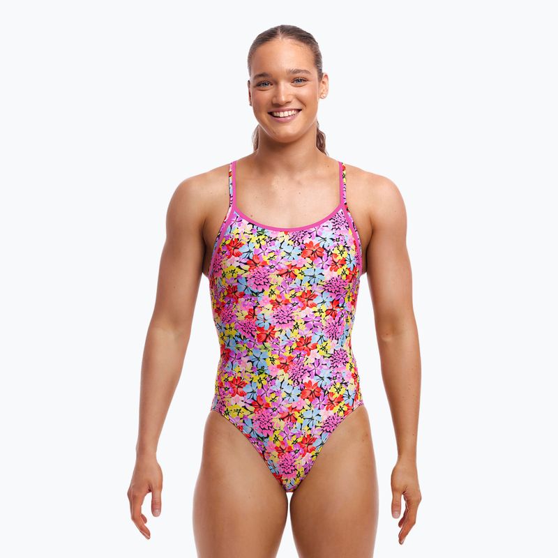 Дамски бански костюм от една част Funkita Diamond Back One Piece summer nights 2