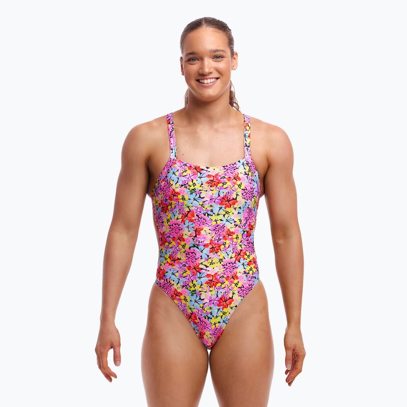 Дамски бански костюм от една част Funkita Brace Free One Piece summer nights 2