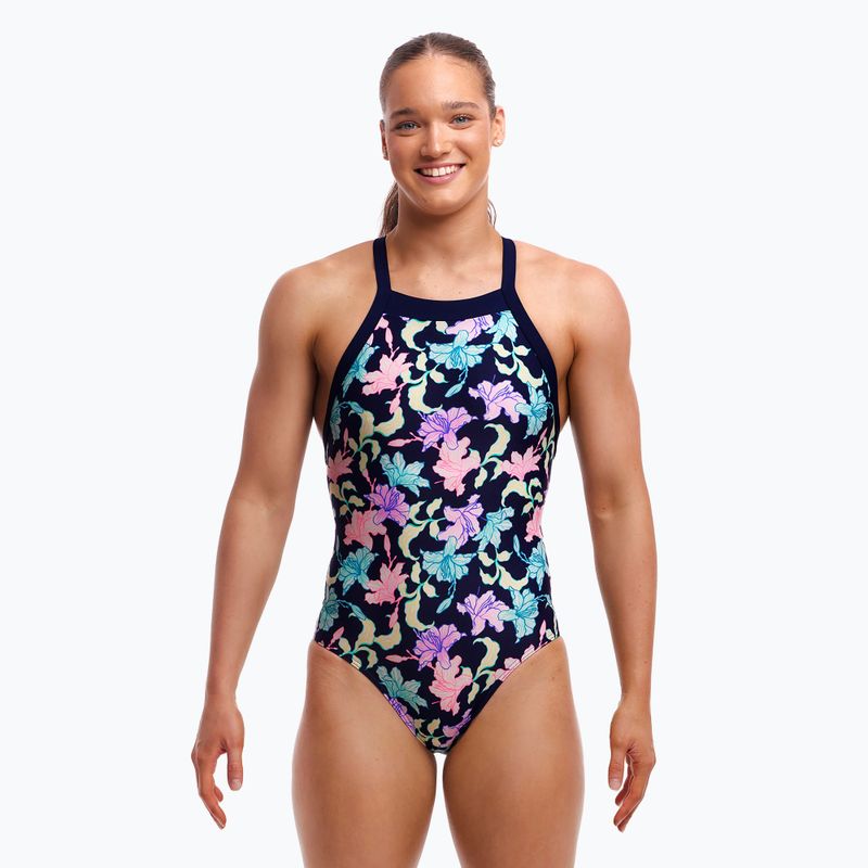 Дамски бански костюм от една част Funkita Sky Hi One Piece fast flow 2