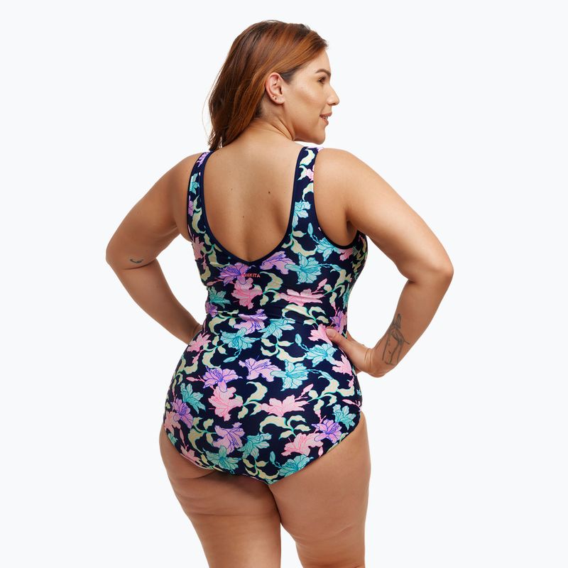 Дамски бански костюм от една част Funkita Zip Front One Piece fast flow 5