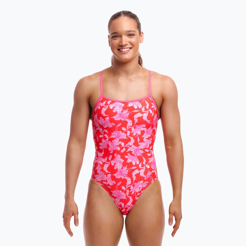 Дамски бански костюм от една част  One Piece Funkita Single Strap One Piece fire flyer 2