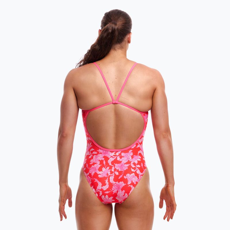 Дамски бански костюм от една част  One Piece Funkita Single Strap One Piece fire flyer 3