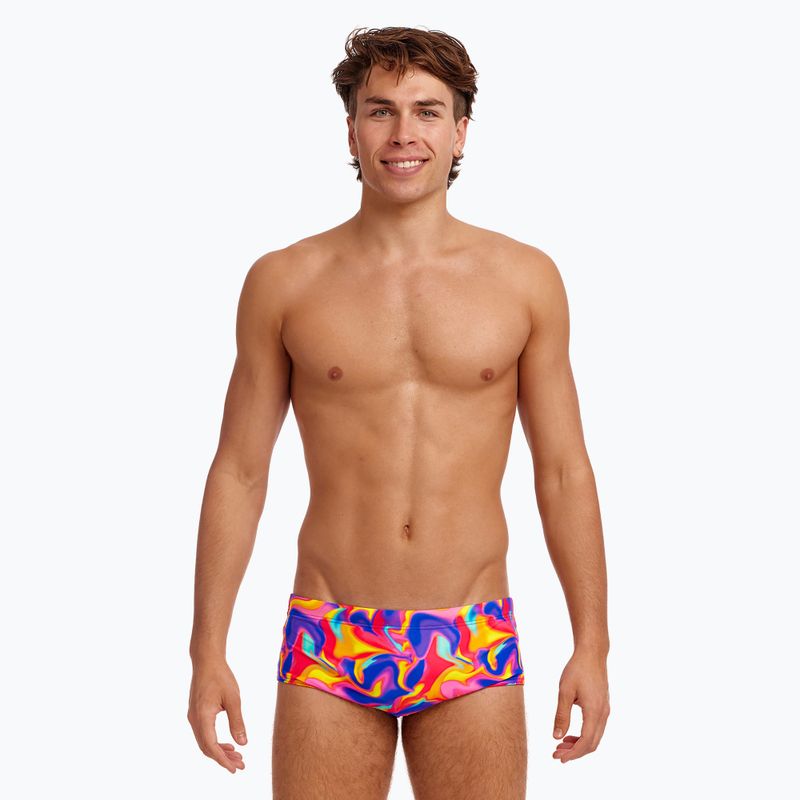 Мъжки боксерки за плуване Funky Trunks Sidewinder Trunks summer swirl 2