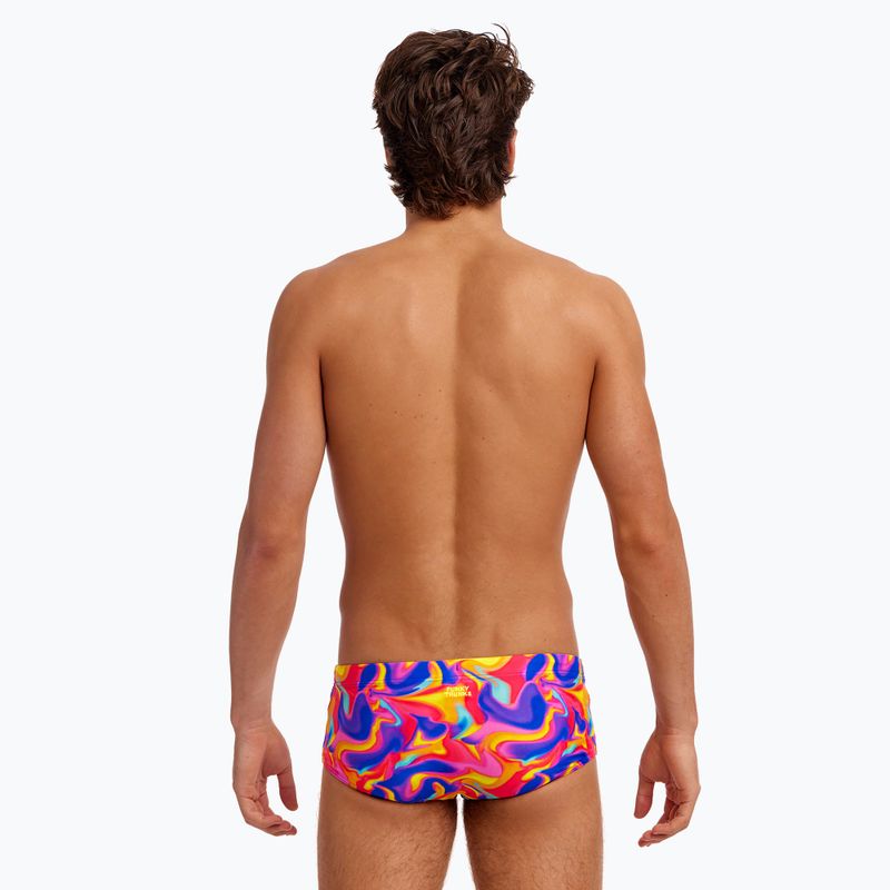 Мъжки боксерки за плуване Funky Trunks Sidewinder Trunks summer swirl 3