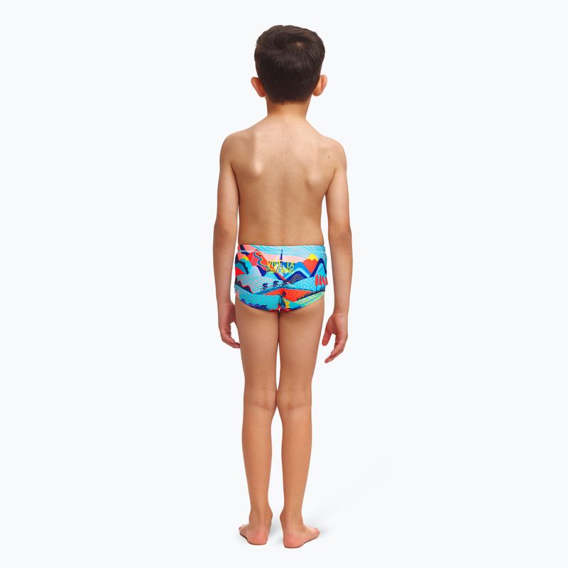 Детски боксерки за плуване Funky Trunks Printed Trunks vive la funky 3