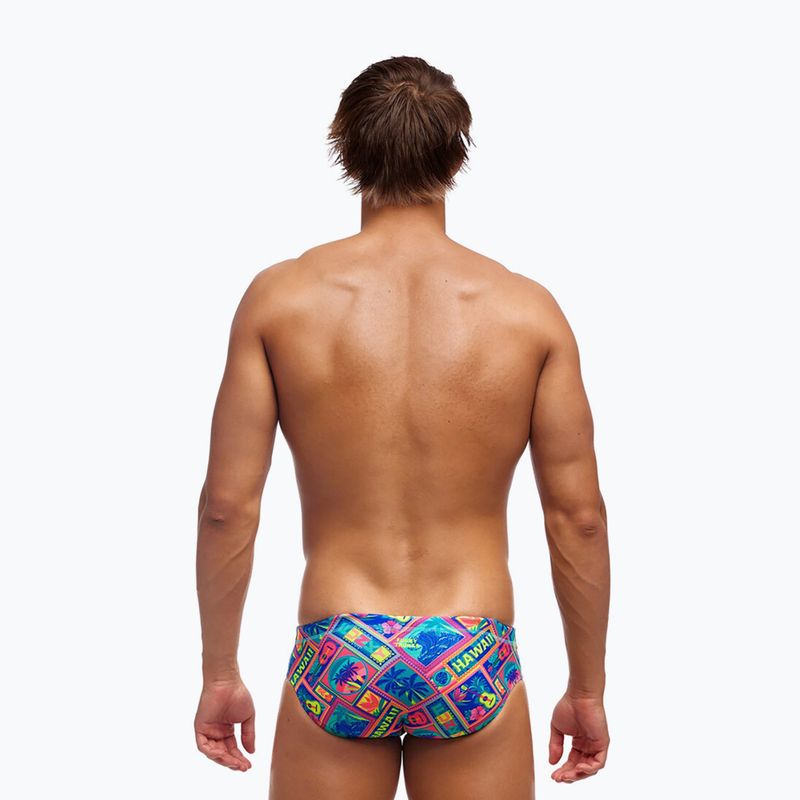 Мъжки слипове за плуване Funky Trunks Seamed Briefs coco canel 2