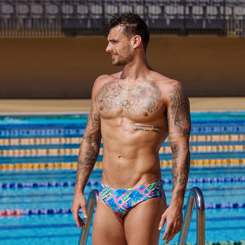 Мъжки слипове за плуване Funky Trunks Seamed Briefs coco canel 3