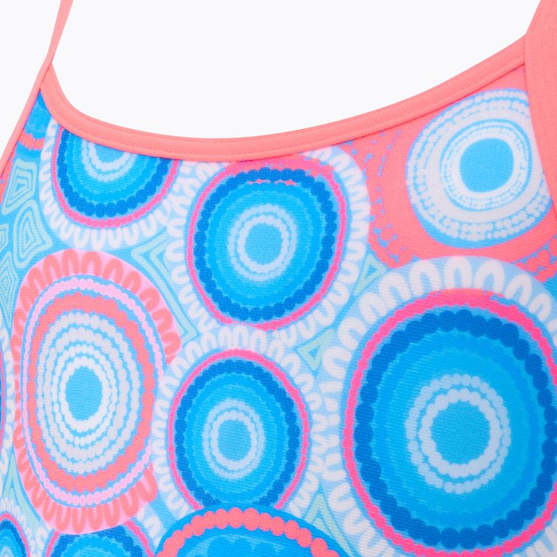 Детски бански костюм от една част Funkita Diamond Back One Piece bundjalung blue 3