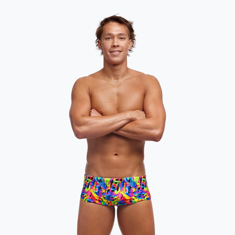 Мъжки боксерки за плуване Funky Trunks Sidewinder Trunks color funk