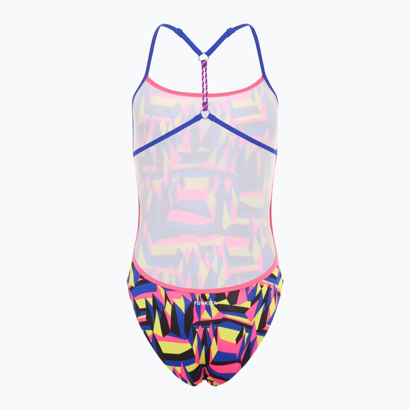 Дамски бански костюм от една част Funkita Twisted One Piece spike me 2