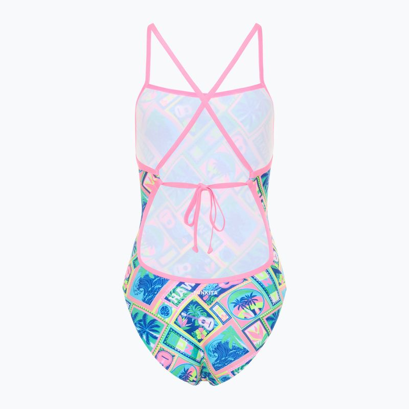 Дамски бански костюм от една част Funkita Tie Me Tight One Piece ukule babe 2