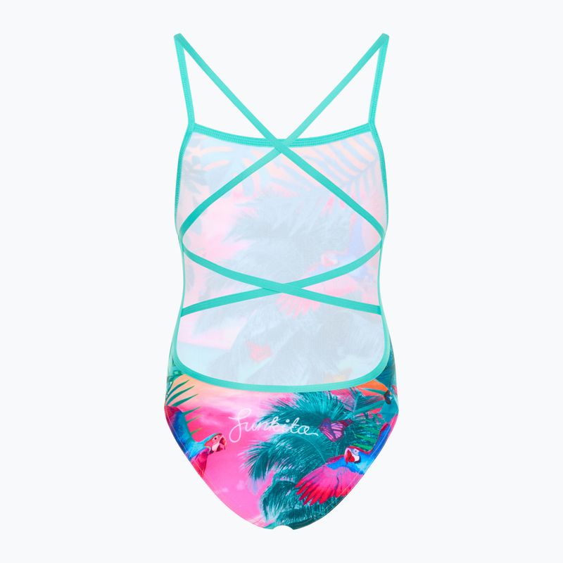 Детски бански костюм от една част Funkita Strap In One Piece the beach 2