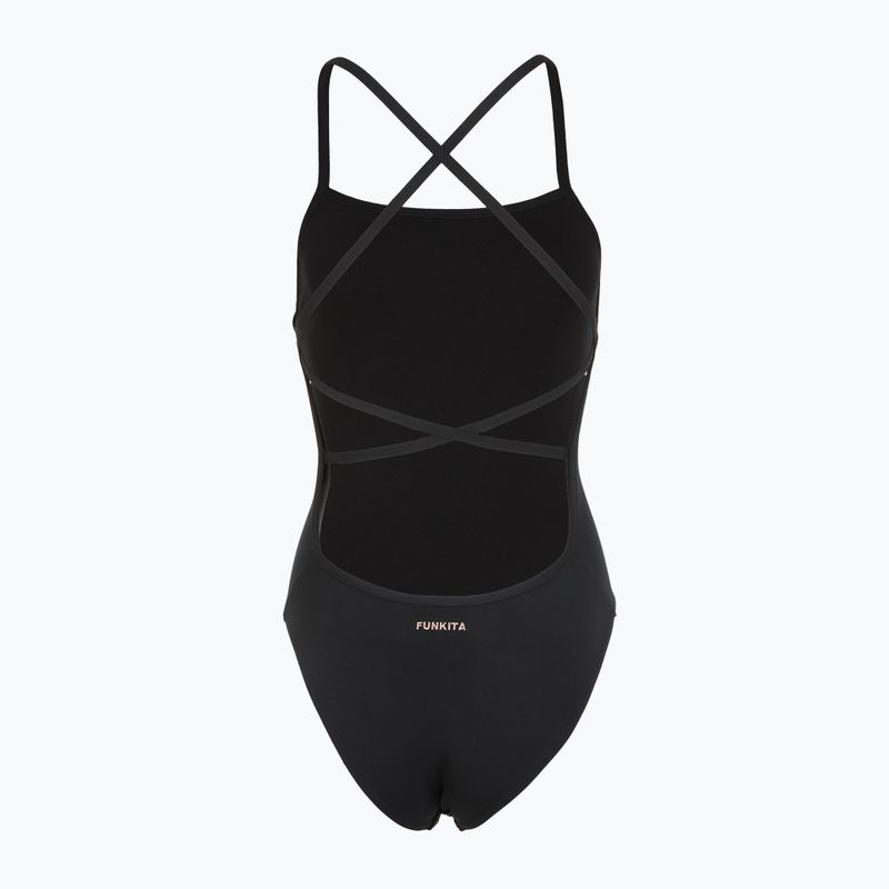 Funkita Strapped In One Piece бронзов дамски бански от една част 2