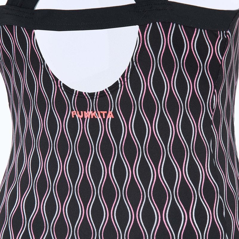 Дамски бански костюм от една част Funkita Brace Me Back One Piece curvy queen 3