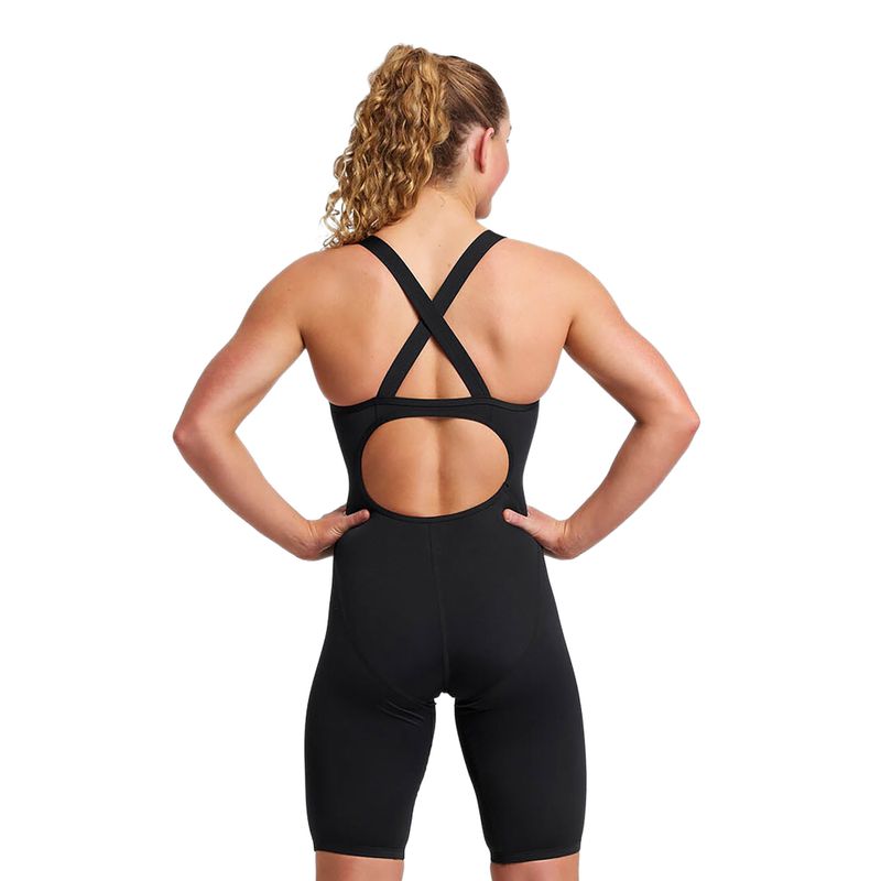 Дамски цял костюм за плуване Funkita Fast Legs One Piece still black 2