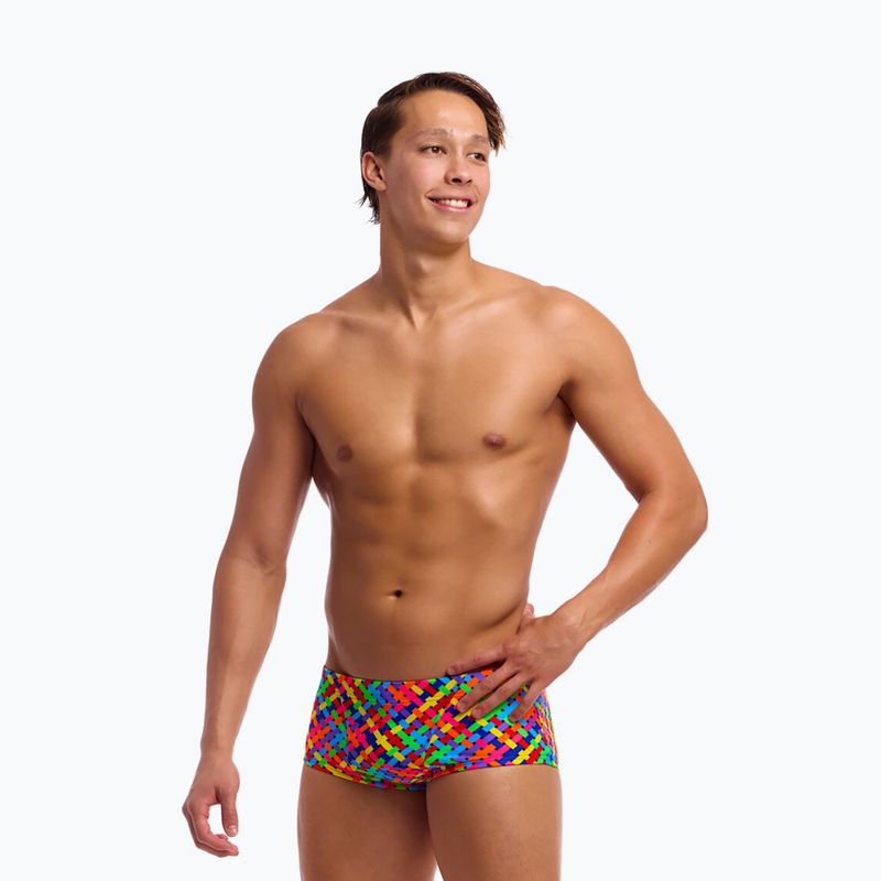 Мъжки плувни боксерки Funky Trunks Classic Trunks bread basket 2