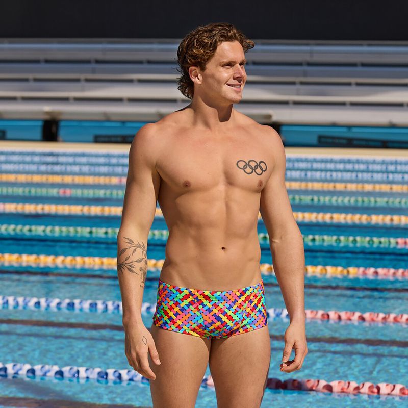 Мъжки боксерки за плуване Funky Trunks Classic Trunks bread basket 4