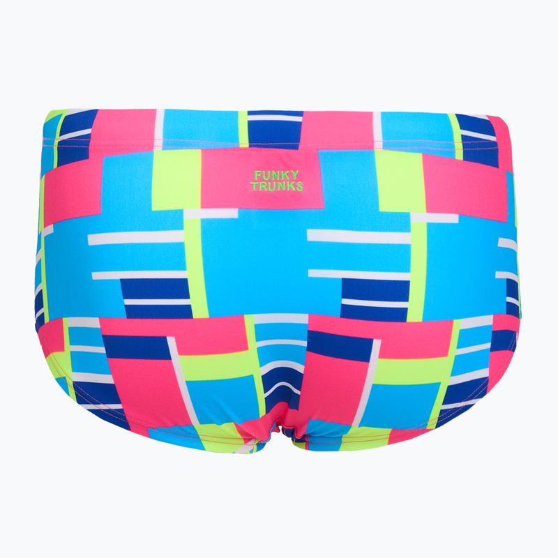 Мъжки боксерки за плуване Funky Trunks Classic Trunks blok tok 2