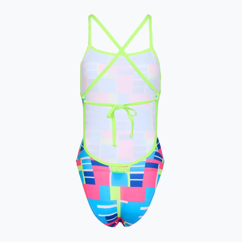 Цял бански костюм Funkita Tie Me Tight One Piece blok tok 2