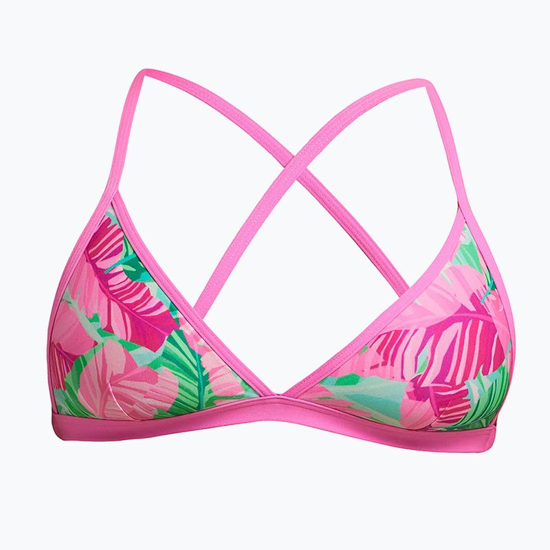 Горнище на бански костюм Funkita Tri Top tropic palm