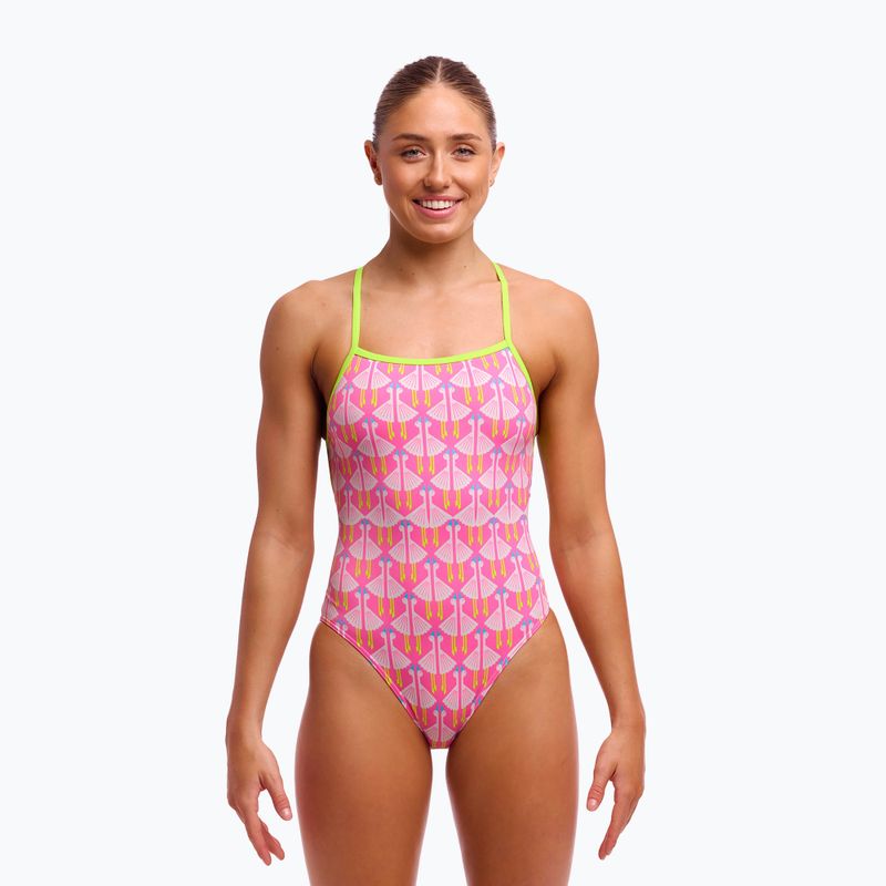 Funkita Strapped In One Piece дамски бански от една част патица 2