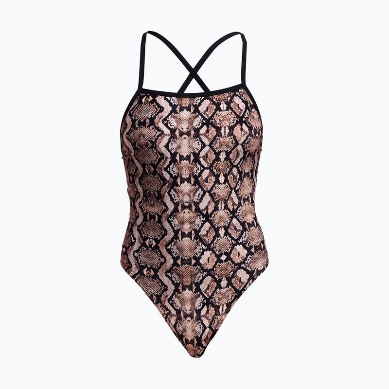 Funkita Tie Me Tight One Piece дамски бански от една част с дрънкалка