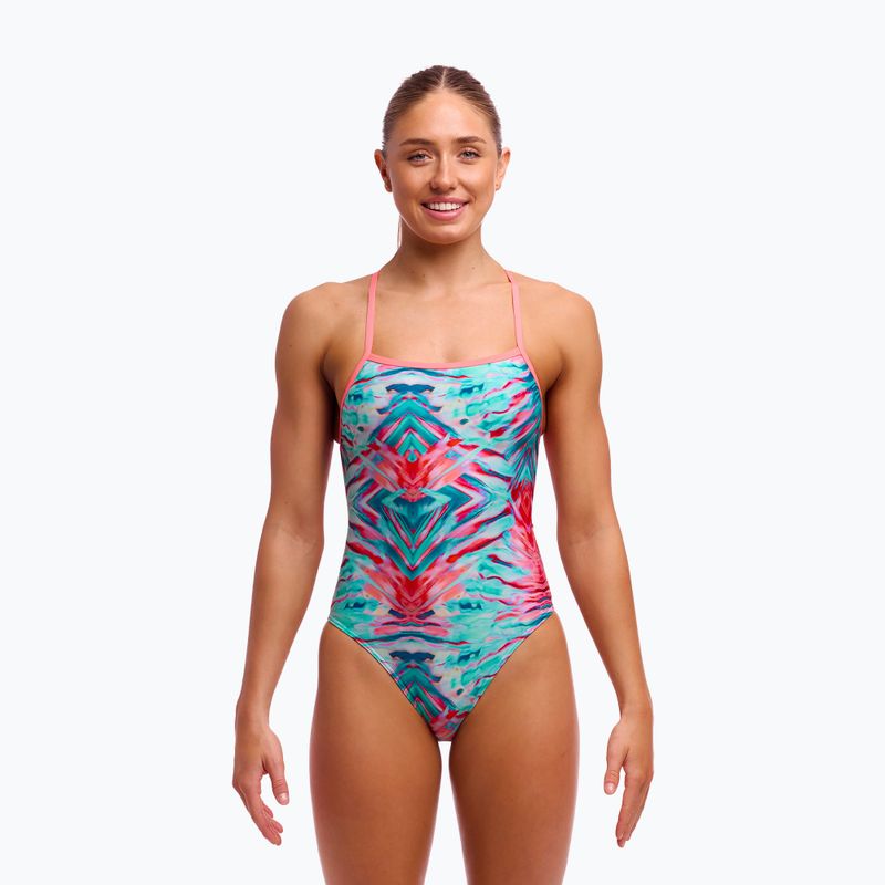 Funkita дамски бански костюм от една част Strapped In One Piece ripple reflect 2