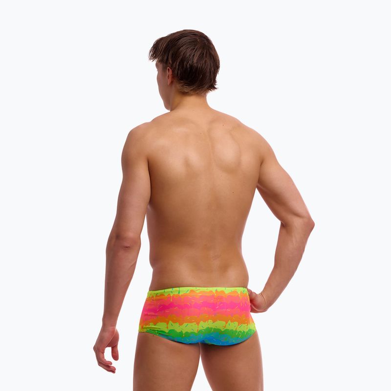 Мъжки боксерки за плуване Funky Trunks Sidewinder Trunks melting mayhem 3