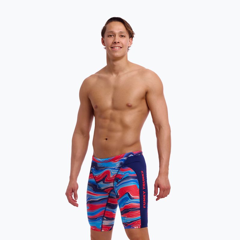 Мъжки плувни джемове Funky Trunks Training Jammers wave crazy 2