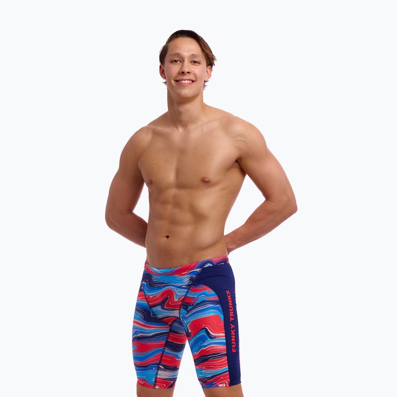 Мъжки плувни джемове Funky Trunks Training Jammers wave crazy 4