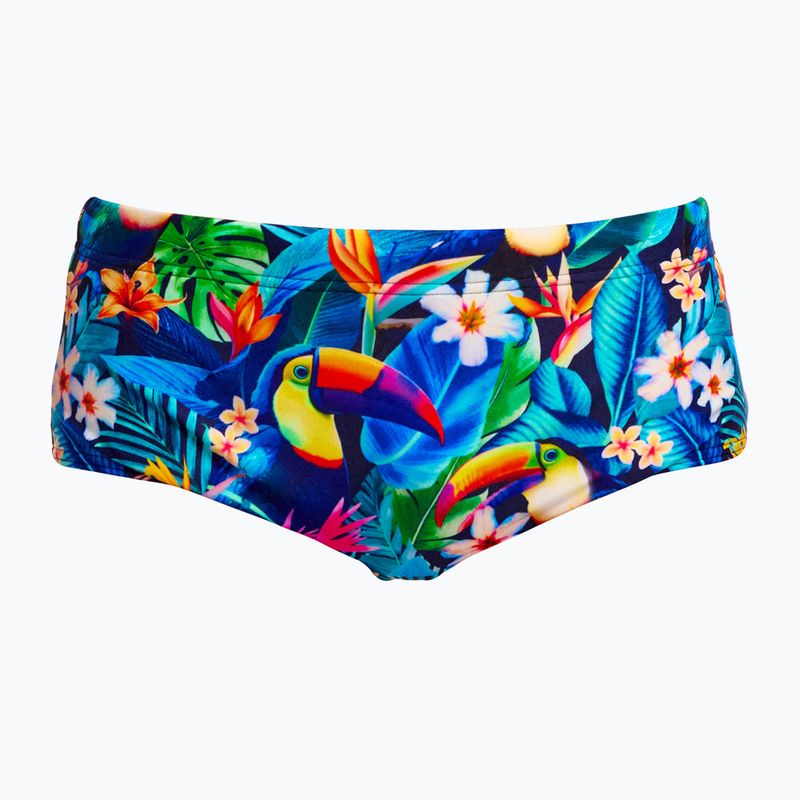 Детски боксерки за плуване Funky Trunks Sidewinder Trunks birdie wordie