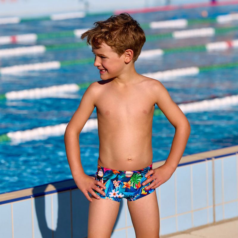 Детски бански боксерки Funky Trunks Printed Trunks birdie wordie 4