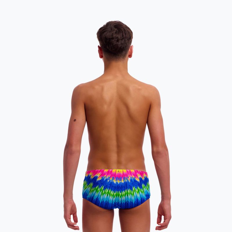 Детски боксерки за плуване Funky Trunks Sidewinder Trunks fly time 3