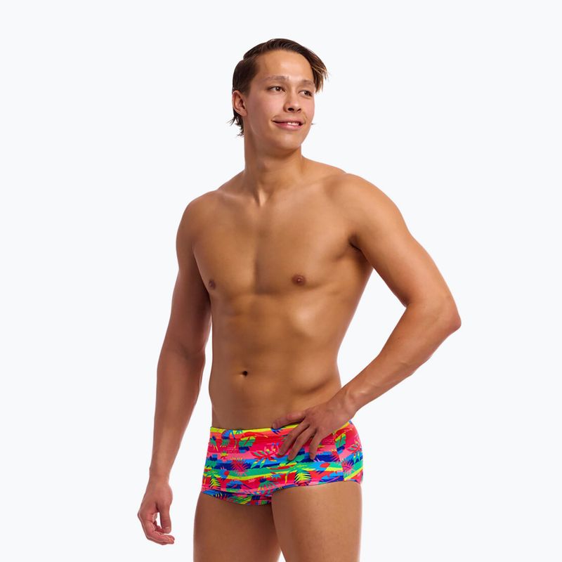 Мъжки боксерки за плуване Funky Trunks Sidewinder Trunks free foliage 2