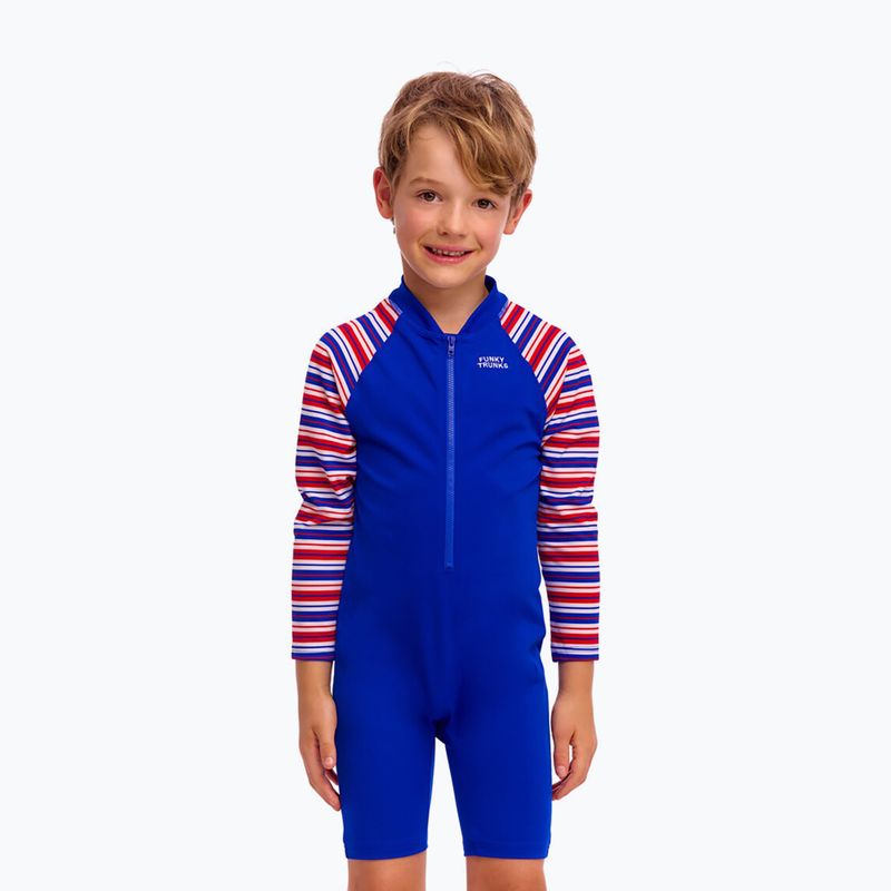 Детски гащеризон UPF 50+ Funky Trunks Go Jump Suit i want you 2