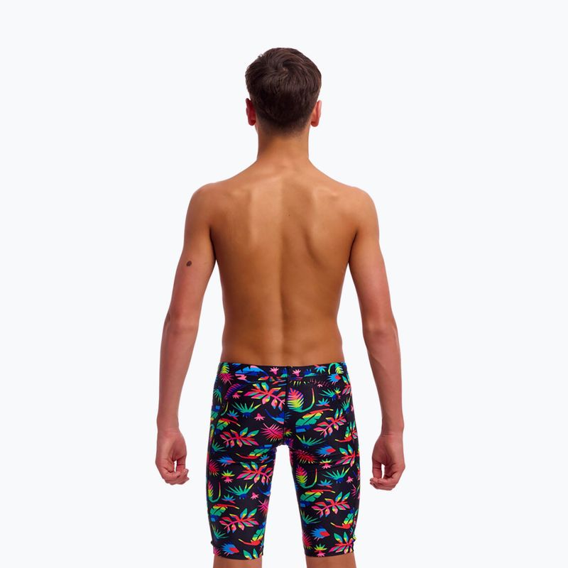 Детски плувни джамъри Funky Trunks Training Jammers lost leaf 3