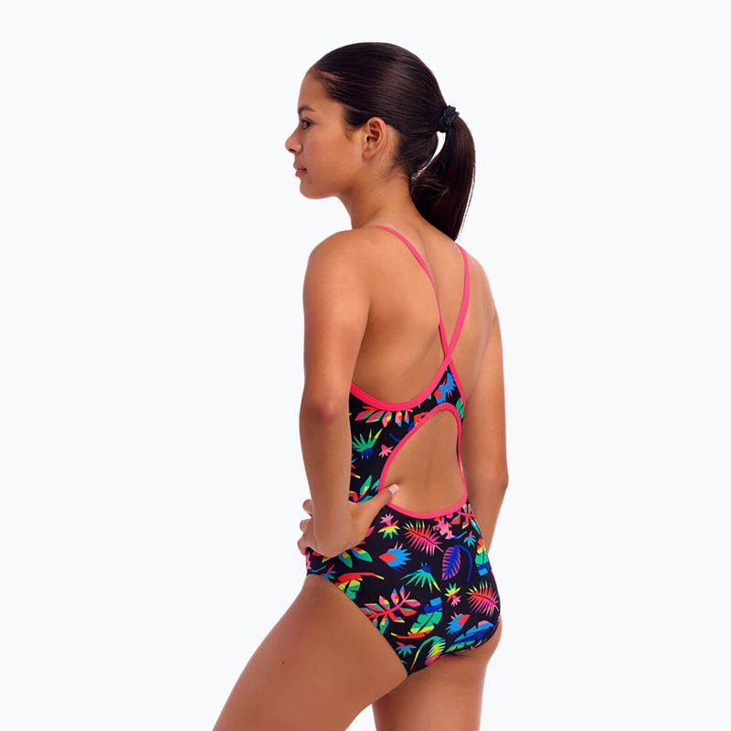 Детски цял бански Funkita Diamond Back One Piece lost leaf 2