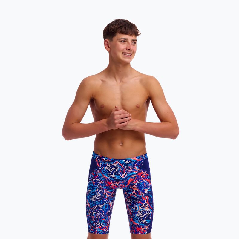Детски плувни шорти Funky Trunks Training Jammers Mad Cat 2