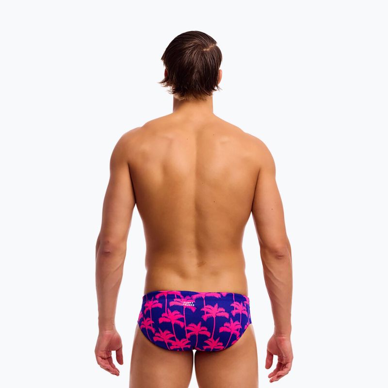 Мъжки слипове за плуване Funky Trunks Classic Brief pinky palms 3
